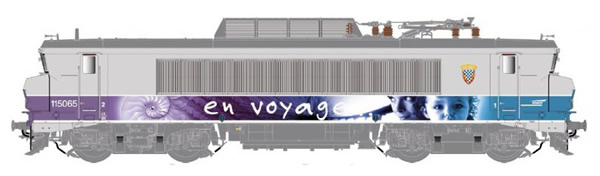 LS Models 10491S - French Electric Locomotive series BB 15065 En Voyageof the SNCF (DCC Sound Decoder)